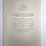 Emile gilioli, song of songs ii, 1961. original lithograph