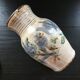 XL vase with floral decoration