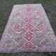 Vintage Turkish Oushak rug 154x243 cm