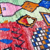 Moroccan Berber Boujaad Rug New 235 cm x 170 cm