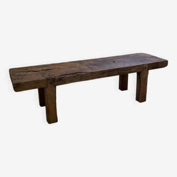 Brutalist workbench solid cherry coffee table