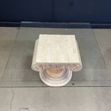 Tesselated column coffee table by Maitland Smith, 1970s