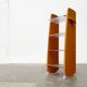 Etagère postmoderne en bois, métal et plastique de Ezech, années 1980
