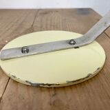 Beige industrial table lamp from Metal Mot, 1960s