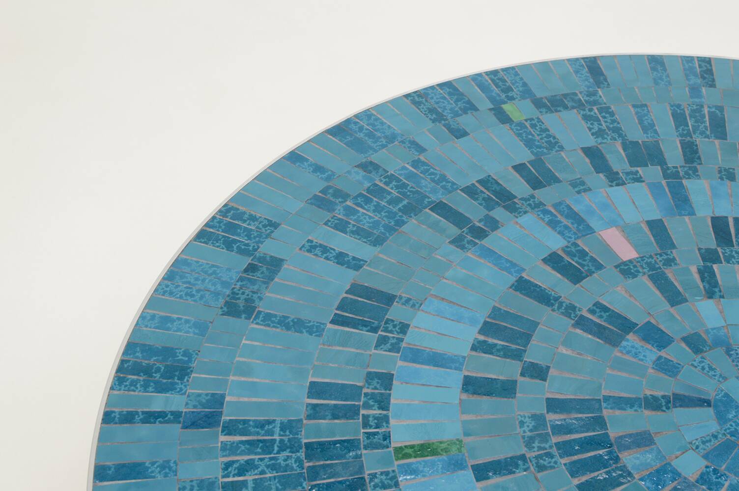 Mosaic coffee table by Berthold Müller-Oerlinghausen, 1960s Germany.