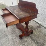 english desk 2 drawers from the 19th century