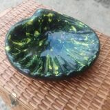 Ceramic ashtray or trinket dish in the shape of a seashell