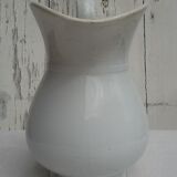 White earthenware pitcher Lunéville XIX