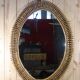 XXL rattan mirror by Franco Albini Italy