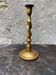 Gilded wooden candle pique