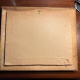 Oil painting. "Montmartre Moulin Rouge"