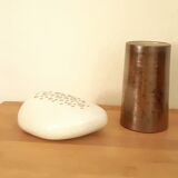 Pebble ceramic flower pick Jean Fradin 70's