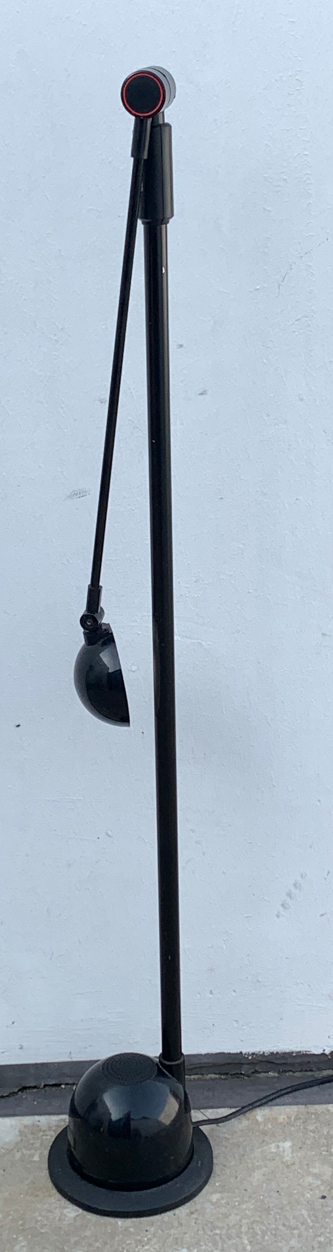 Articulated floor lamp, Brilliant, 1980