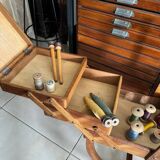 Old vintage woodworker