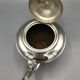 English silver metal teapot