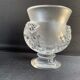 Vase signed Lalique France Saint Cloud model