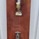 Teak and opaline wall lamp, Goffredo Reggiani, Italy, vintage 1960