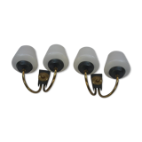 Pair of 60s wall sconces