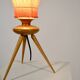 Lampe de table tripode, France 1950