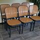 Lot de 6 chaises n°811 d’après Hoffmann, années 1990