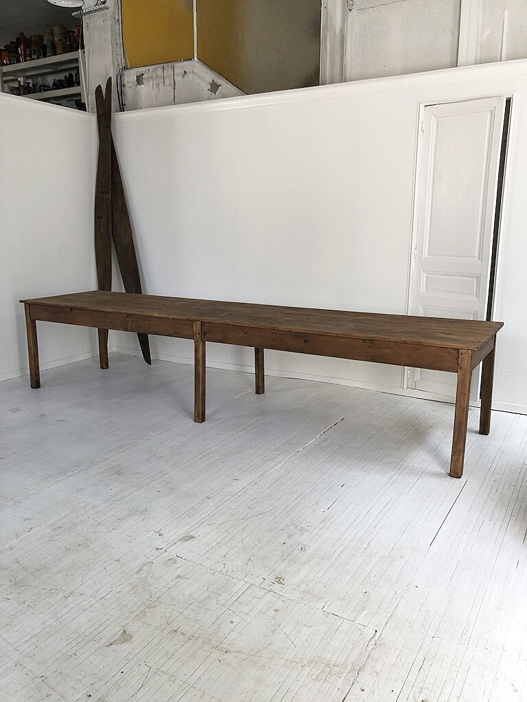 Pine farm table 4m