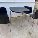 Fusion model table and 4 chairs set by Sandra Kragnert for IKEA