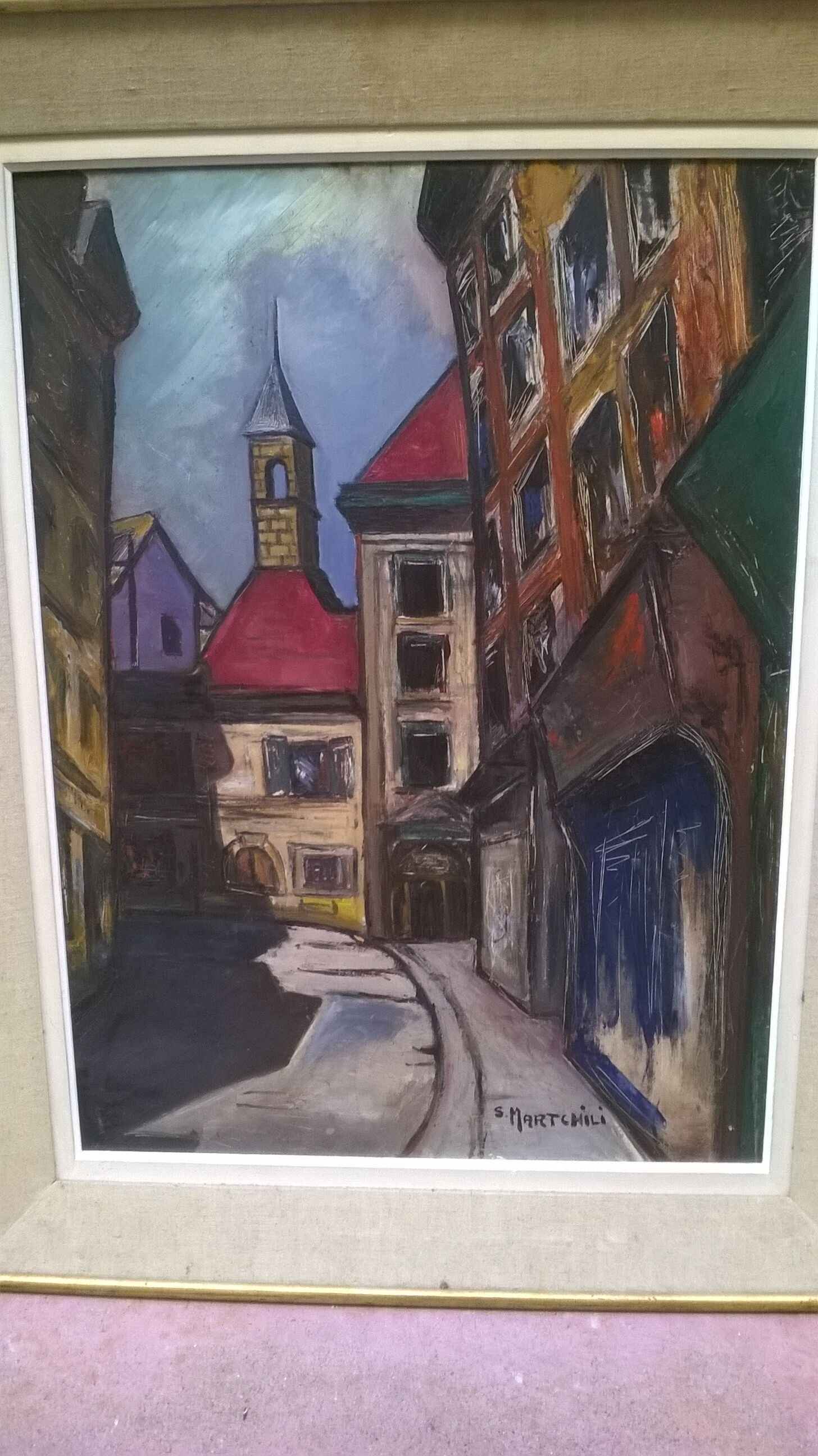 Vintage painting 1950-1960