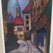 Vintage painting 1950-1960