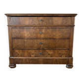 Commode ancienne en bois avec tiroirs