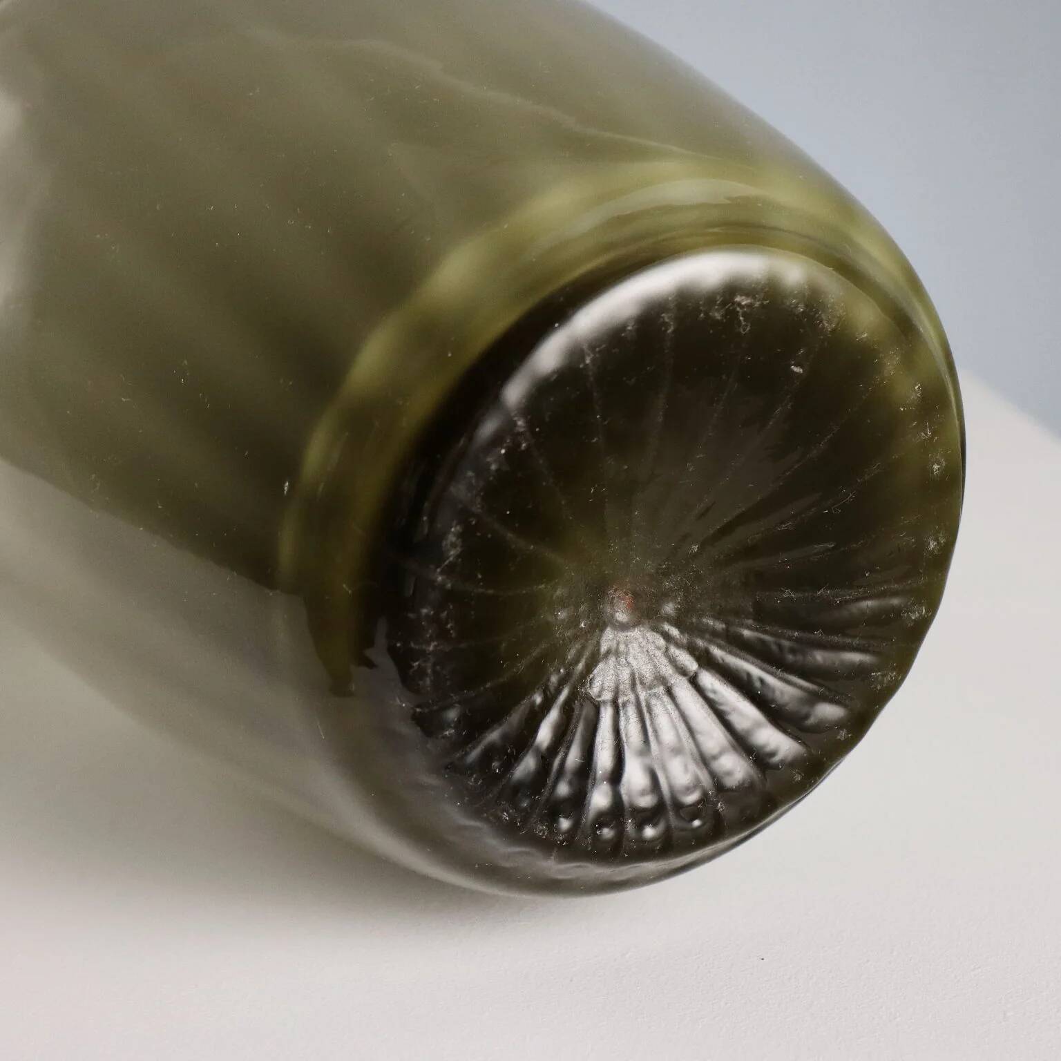 Vintage Murano glass vase, decorated, Italy, 1960s