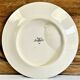 Set of 6 old Digoin Sarreguemines asparagus slushie plates