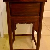 Solid rosewood side table