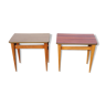 Set of two side tables