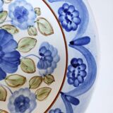 Decorative plate painted flowers