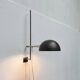 Mid-century modern minimalist German wall lamp by Beisl, 1960s.