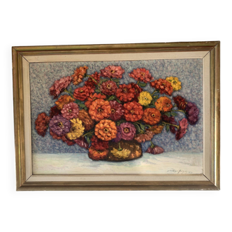 JEAN RENÉ SOURGEN LES ZINNIAS 1939