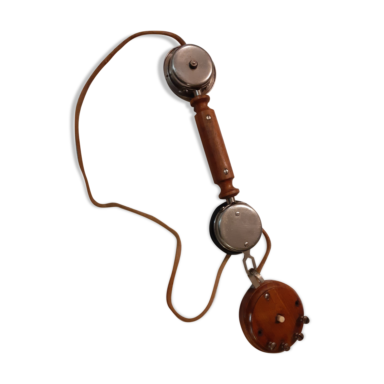 Telephone old wall wood