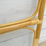 Headboard rattan shape petals