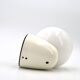 White Tissot wall light with opaque glass globe, 1970s/80s