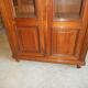 Bibliotheque 2 portes en noyer de 1900