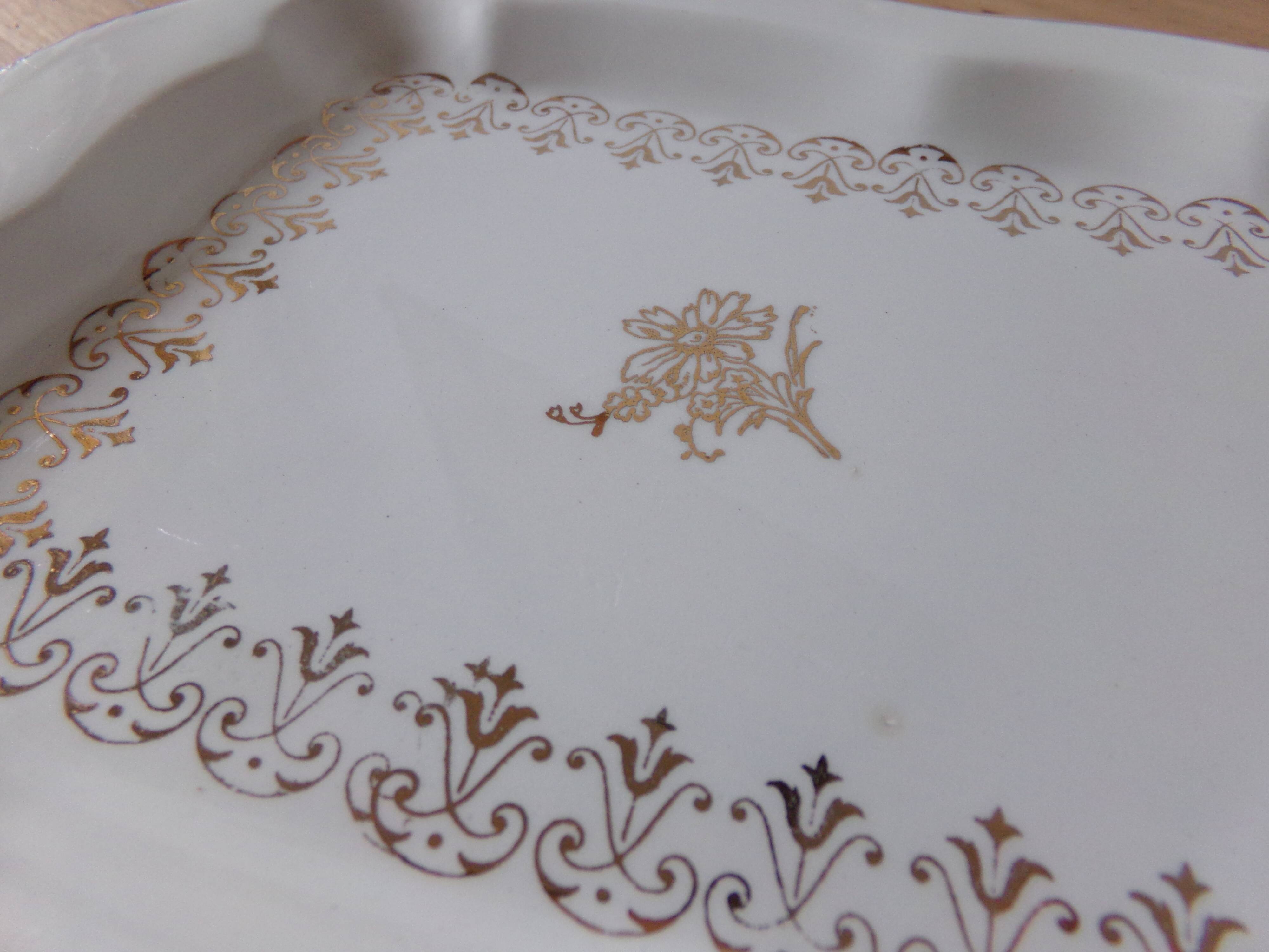 Cake dish platter Digoin Sarreguemines