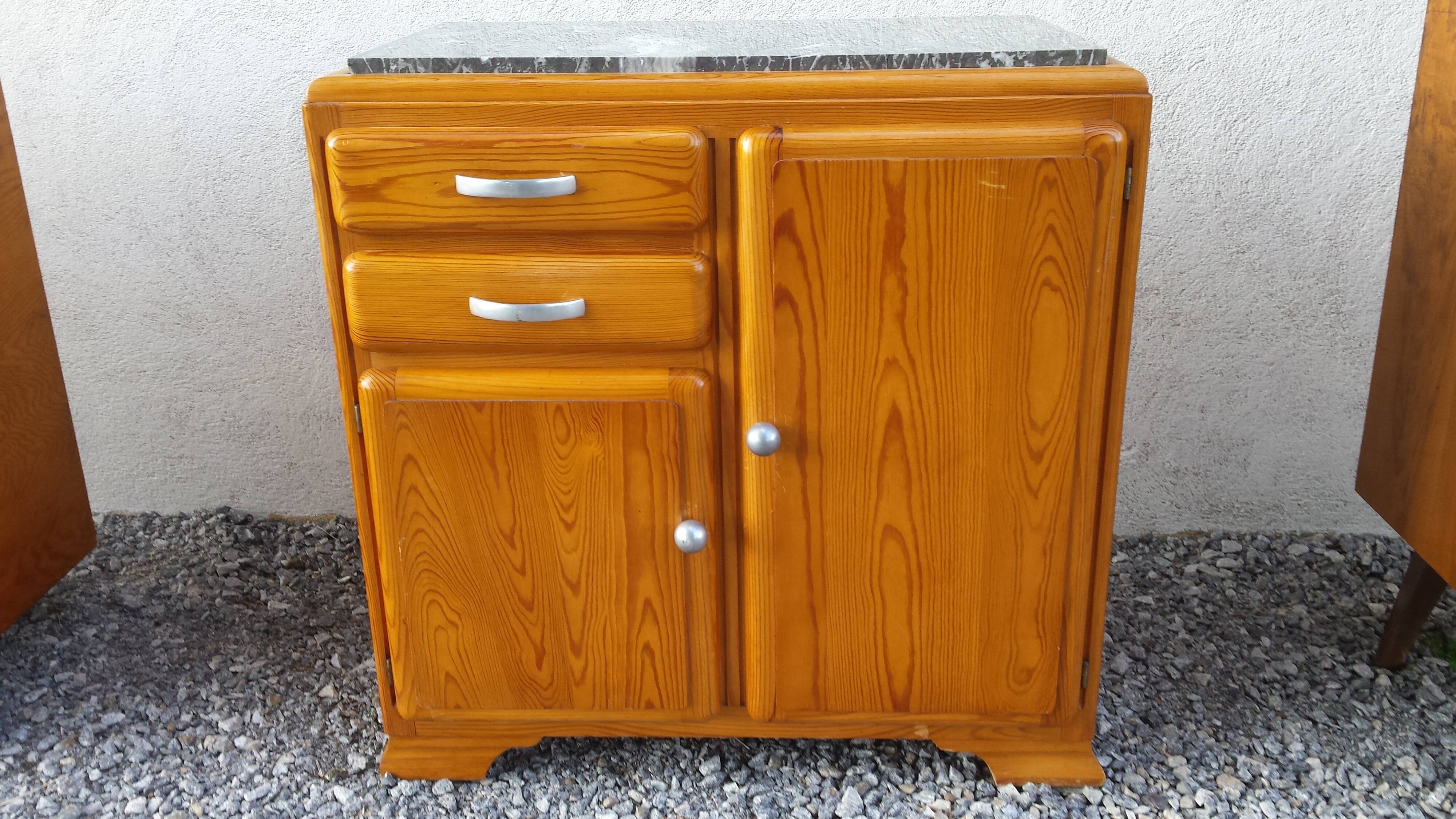 small Mado buffet, marble tray