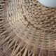 Suspension ball in rattan straw