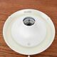 White Flush Light or Wall Lamp by Glashütte Limburg