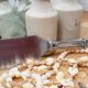 Silver metal pie shovel knife