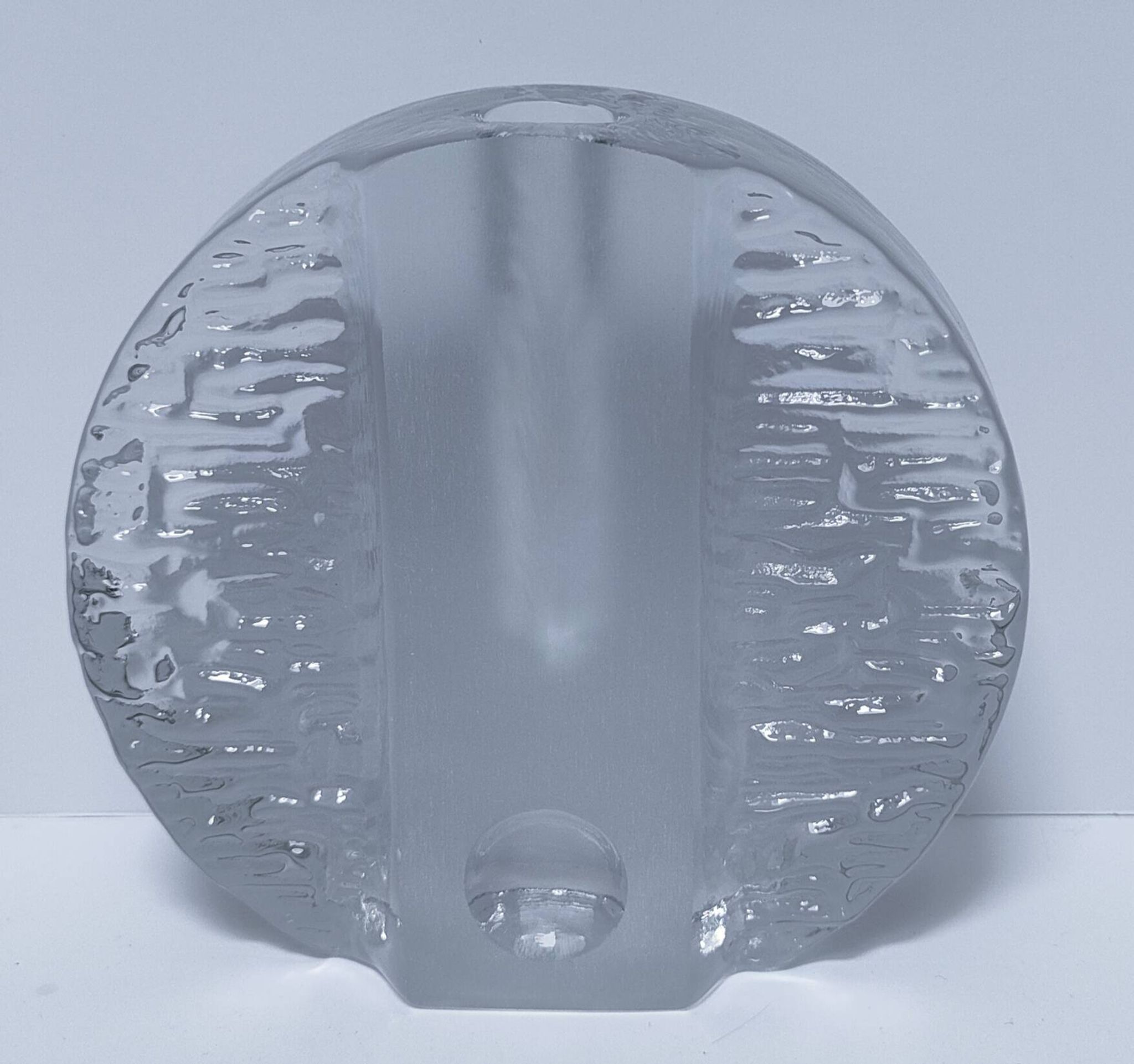 glass vase design Walther Pukerberg glassworks 1970s