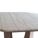 Travertine table