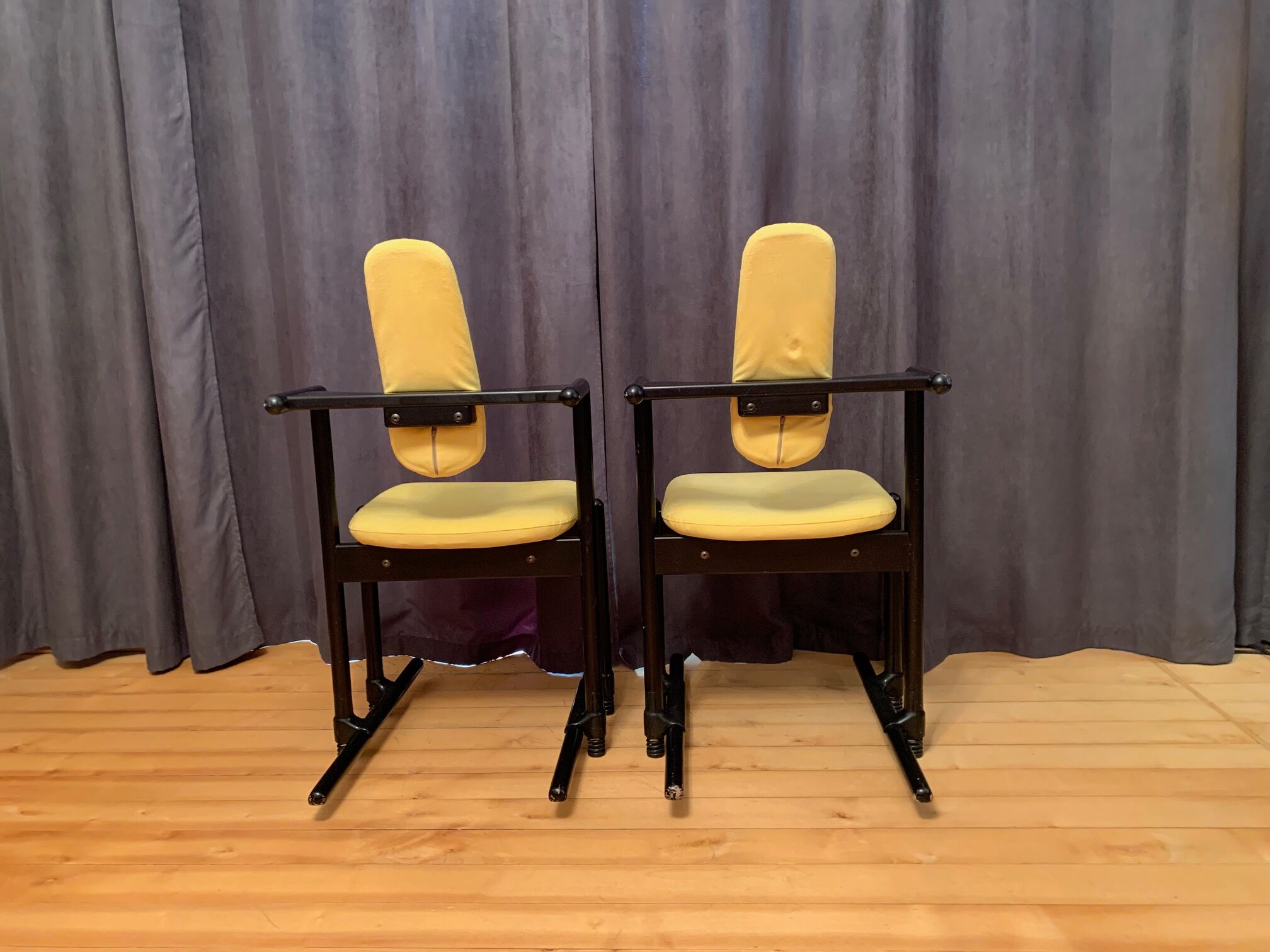 Pair of Flysit armchairs by Peter Opsvik Stokke Norway 1990s