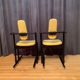 Pair of Flysit armchairs by Peter Opsvik Stokke Norway 1990s