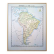 Printed in 1900, South America.